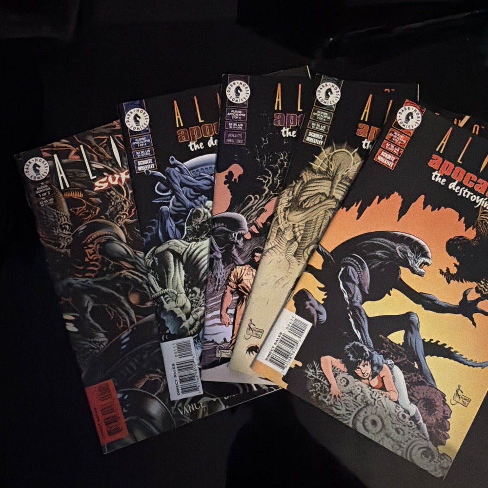 Aliens: Apocalypse: The Destroying Angels #1-4 Complete Set Run Dark Horse 1999